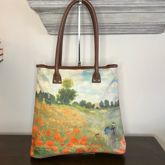 Galleria Enterprises Monet’s Field of Poppies bag - Picture 2 of 11